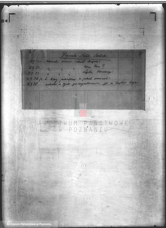 Obraz 11 z jednostki "/Poznański Związek Okręgowy Szachowy/"