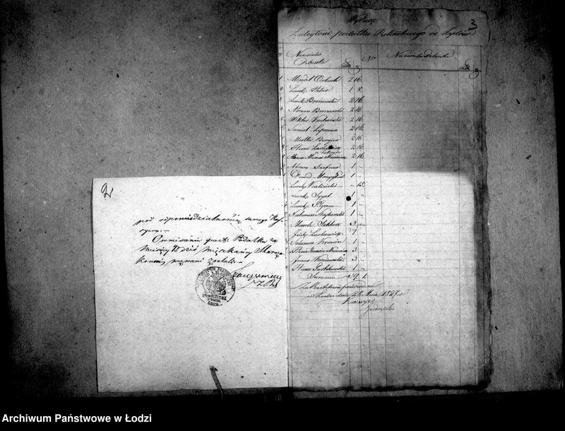 Obraz 7 z jednostki "Akta tyczące się podatku rekrutowego od Żydów"