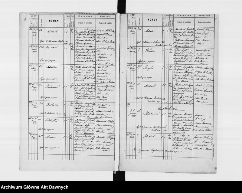 image.from.unit.number "Parafia: Strusów. Dekanat: Trembowla. Księga metrykalna urodzeń, ślubów i zgonów dla wsi: Strusów, Bernadówka, Darachów*, Nałuże, Nowy Tyczyn (Neutitchein), Ruzdwiany, Tiutków*, Warwaryńce, Zazdrość."