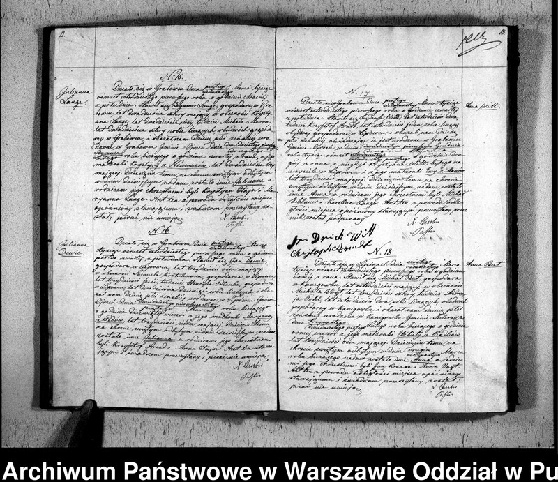 image.from.unit.number "Akta urodzeń, małżeństw i zgonów"