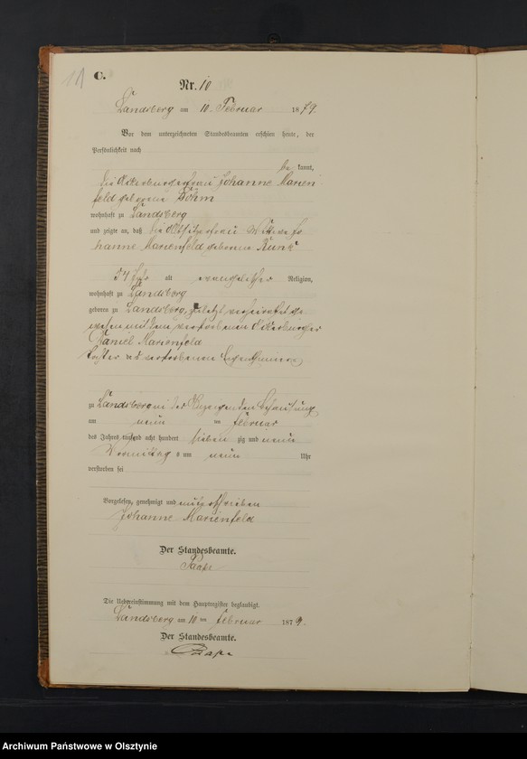 image.from.unit.number "Sterbe-Neben-Register Nr 1 - 62"