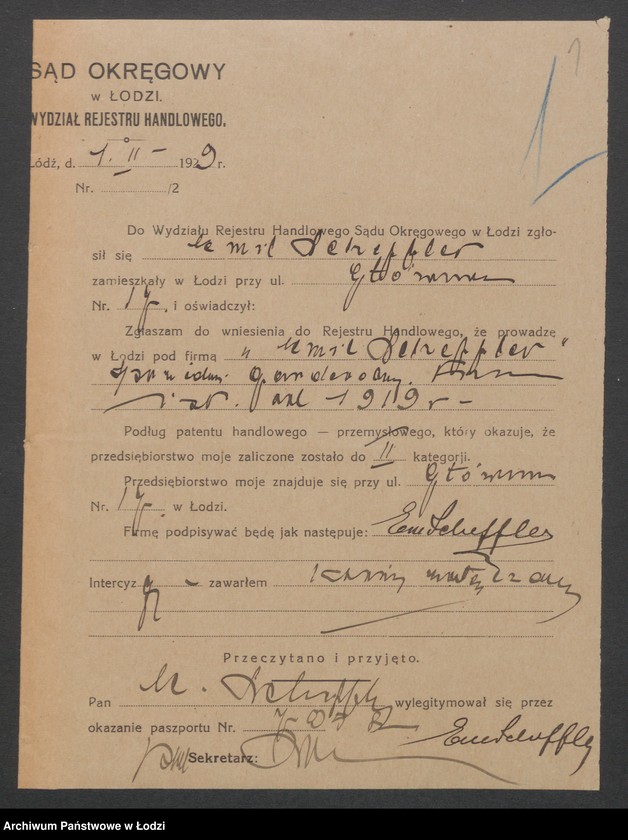 Obraz 3 z jednostki "Emil Szeffler- sprzedaż garderoby"