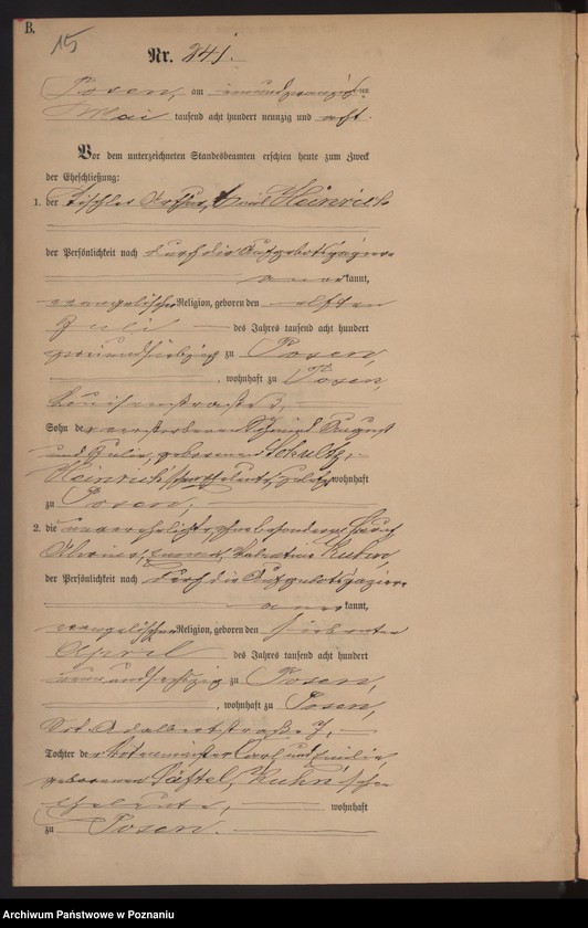 Obraz 18 z jednostki "Księga małżeństw t. II"