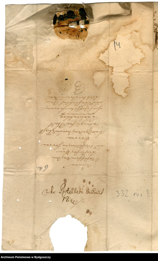 image.from.unit.number "Schriftwechsel der Stadt Neuenburg mit Dirschau"
