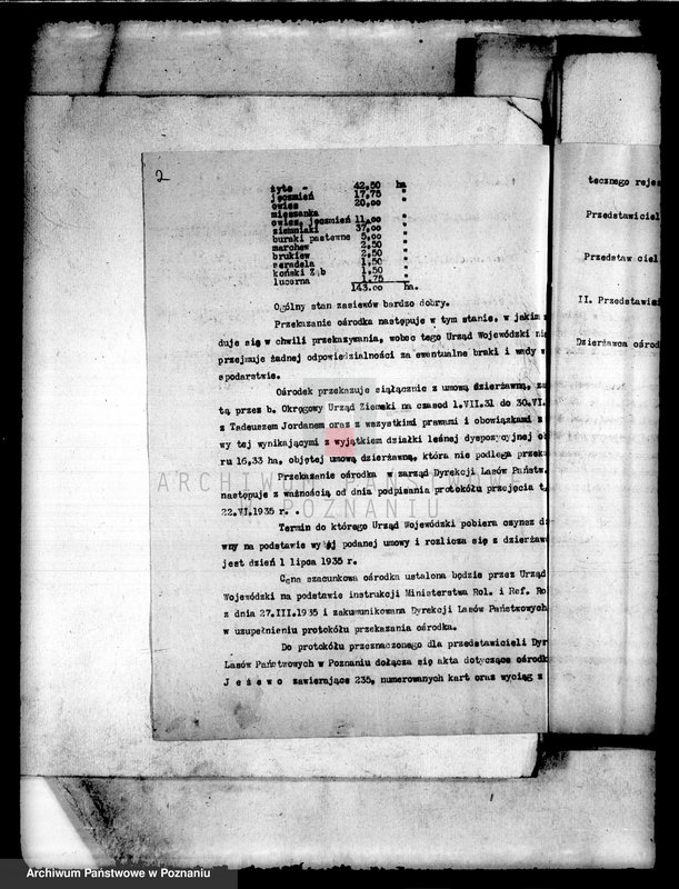 Obraz 6 z jednostki "/Sprawy administracji majątku państwowego Jeżowo powiatu szubińskiego/"