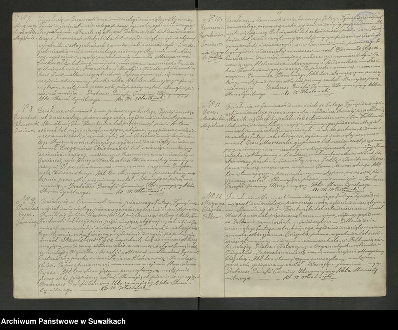 image.from.unit.number "Akta Zmarłych Parafii Jami[ny] od dnia 24go Kwietnia 1920 roku do dnia 4go Listopada 1925 roku"