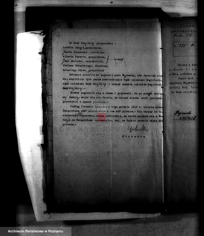 Obraz 6 z jednostki "Członkowie magistratu miasta Święciechowa"