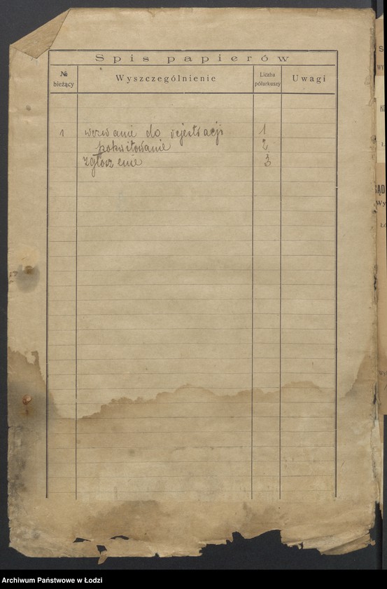 Obraz 3 z jednostki "Chaim Herszel vel Heiman Pacanowski- sprzedaż towarów manufakturowych i garderoby"