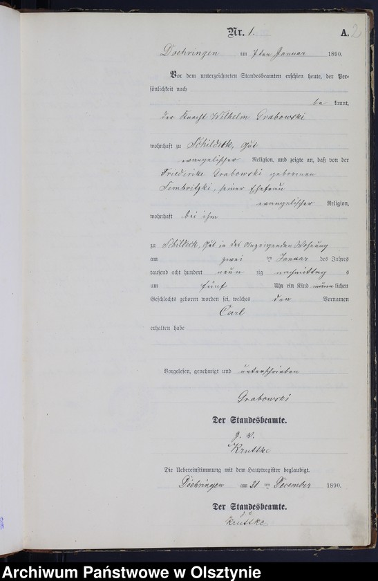 image.from.unit.number "Geburts-Nebne-Register Nr 1 - 85"