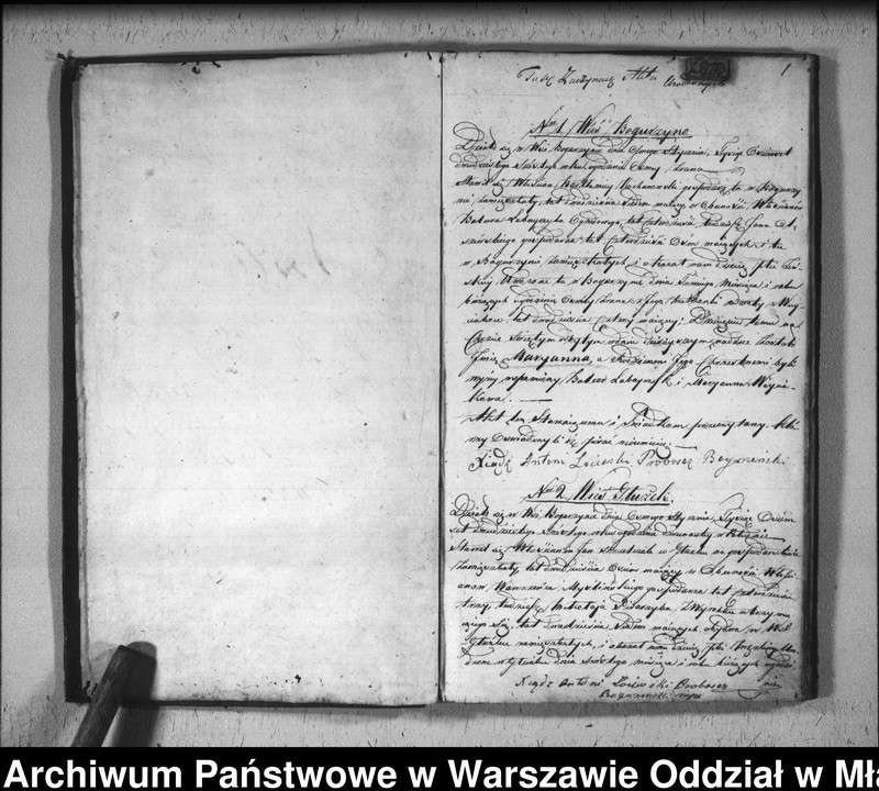 image.from.team "Akta stanu cywilnego Parafii Rzymskokatolickiej w Bogurzynie"