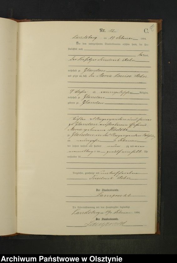 image.from.unit.number "Sterbe-Neben-Register Nr 1 - 47"