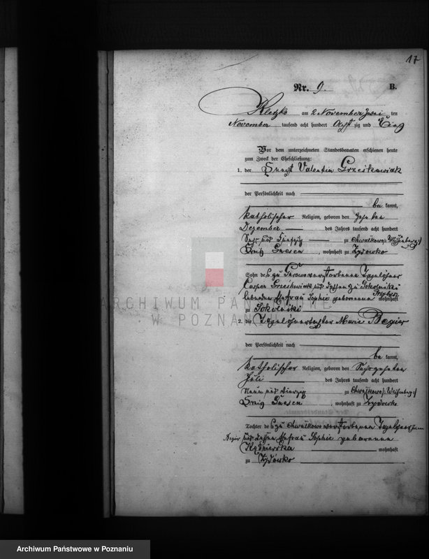 Obraz 19 z jednostki "Księga małżeństw"