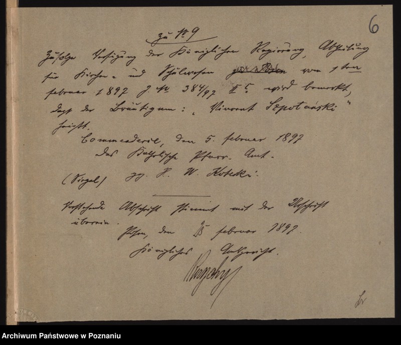 Obraz 6 z jednostki "Księga małżeństw"