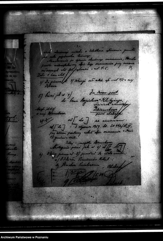 Obraz 11 z jednostki "Sprawy wyłączenia z art. 4/5 ustawy o wykonaniu reformy rolnej majątku Dębowo powiatu wyrzyskiego"