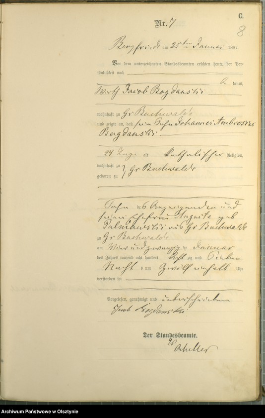 image.from.unit.number "Sterbe-Haupt-Register Nr 1 - 65"