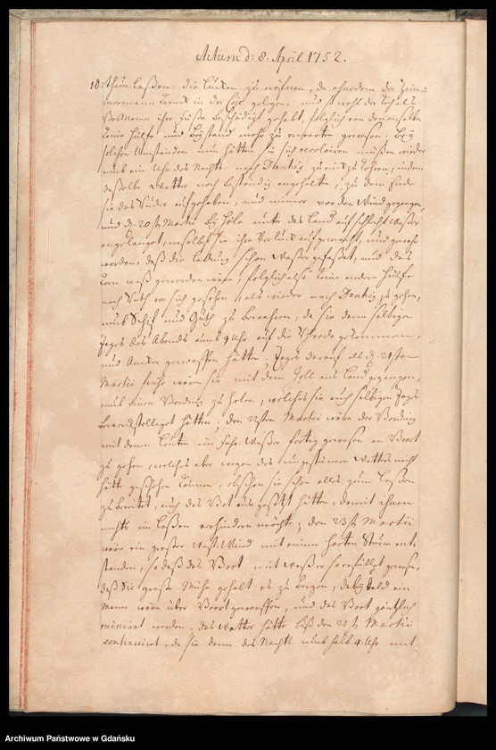 image.from.unit.number "Acta coram officio […] Johannis Wahl Praeconsulis ac Praesidis cuius vices gessit […] Praeconsul Nathanael Godofredus Ferber [15.III.1752-12.III.1753] […] Praesidis ac Fisci Administratoris [19.IV.1752-6.III.1753] /2 indeksy/"