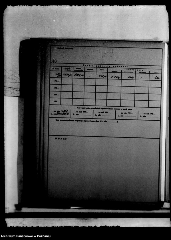 Obraz 14 z jednostki "/Kartoteka instytucji opiekuńczych/"