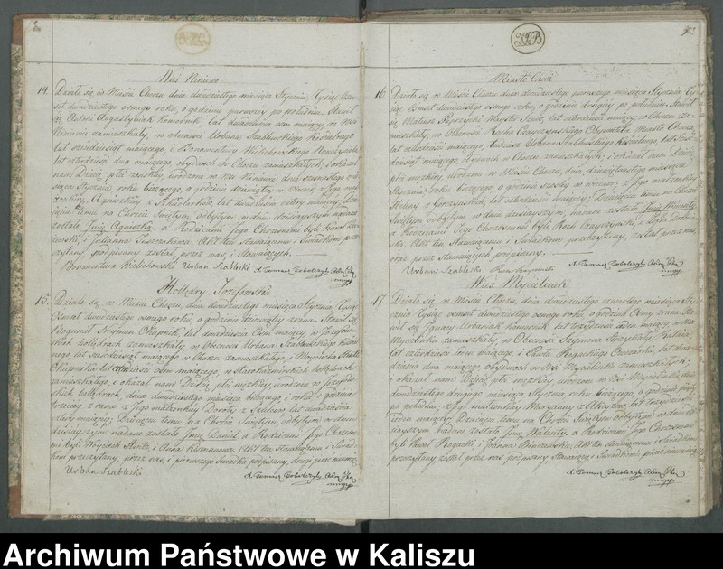 Obraz 8 z jednostki "Duplikat aktów urodzenia, zejścia oraz zaślubienia"