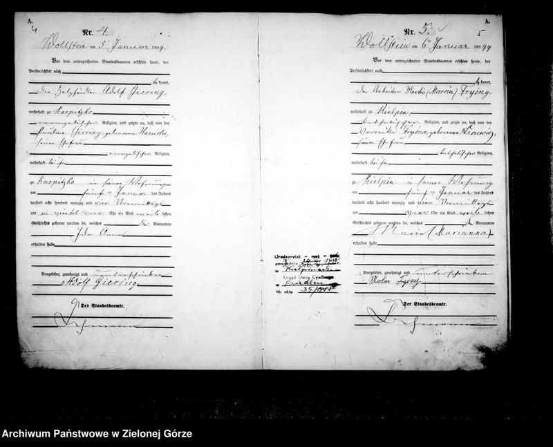 image.from.unit.number "Księga urodzeń-Wolsztyn wieś]"