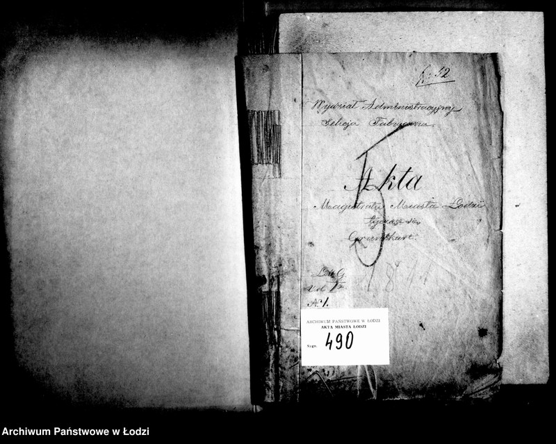 Obraz 5 z jednostki "Akta tyczące się grundkart"