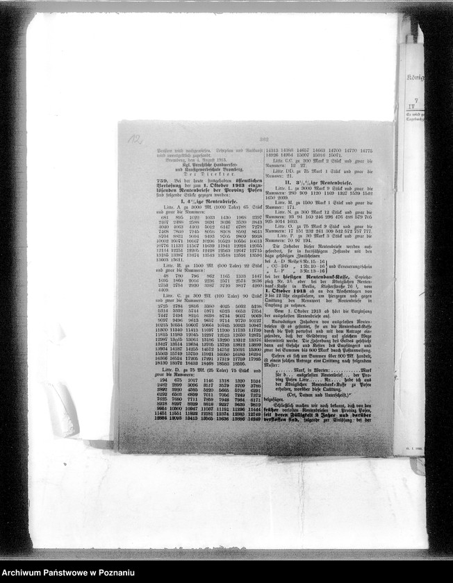 Obraz 15 z jednostki "Die Draenage-Genossenschaft Thomashof Kreis Pleschen Tomaszewo"