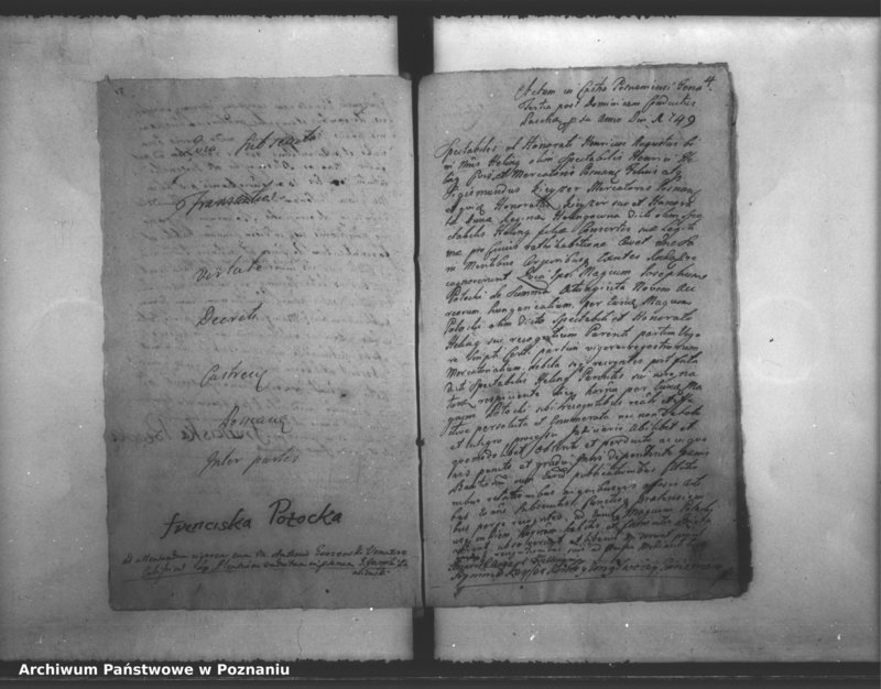 Obraz 7 z jednostki "Inscriptiones, resignationes [protocollon]"