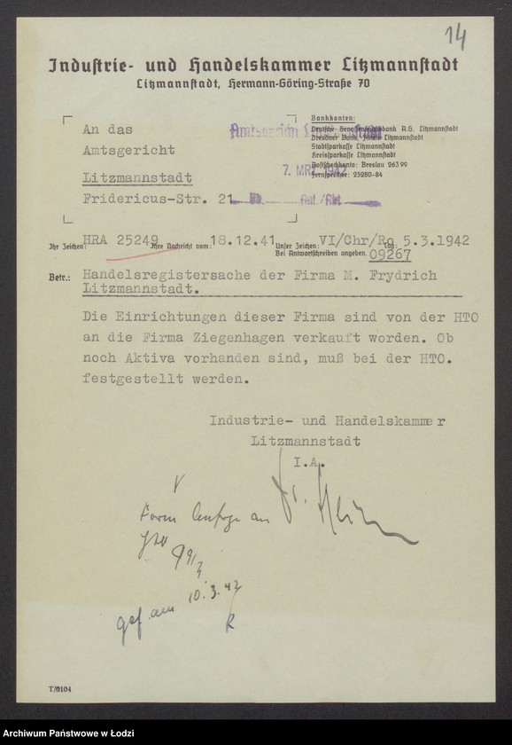 Obraz 16 z jednostki "Chaim Moszek Frydrych- przemysł drzewny"