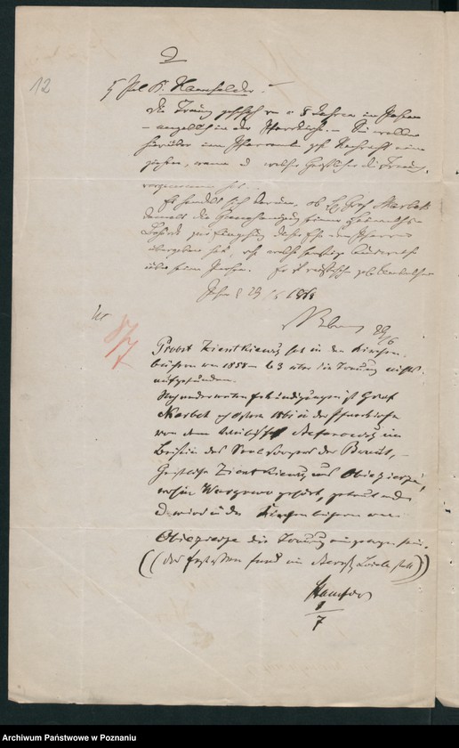 Obraz 15 z jednostki "A. betr. Grafen Miecislaus Skarbek"