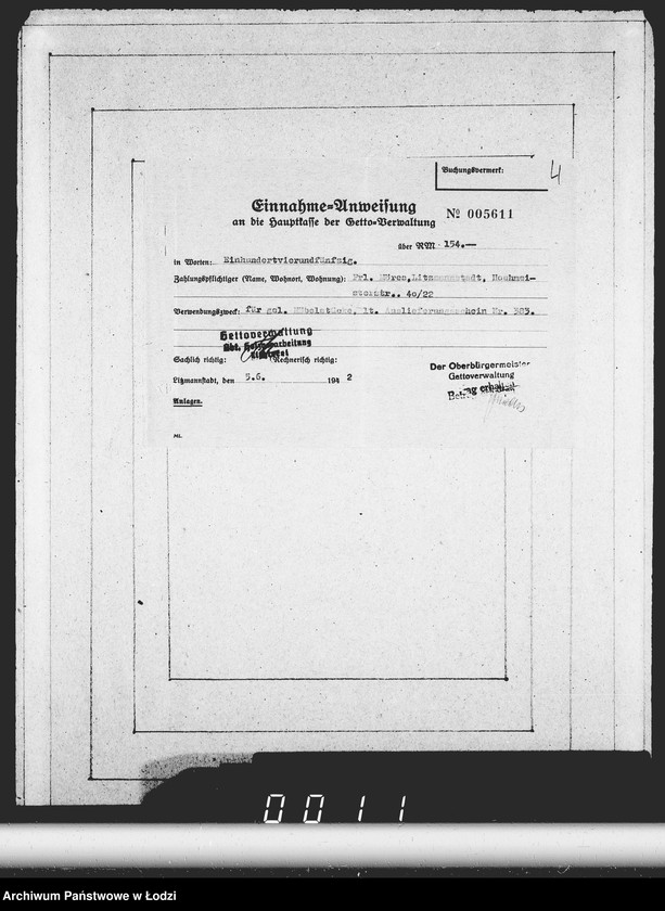 Obraz 7 z jednostki "Konto 00, Komm.381-410 [Rachunki i przekazy pieniężne]"