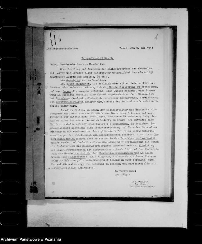 Obraz 5 z jednostki "Haushalts- Erlasse"