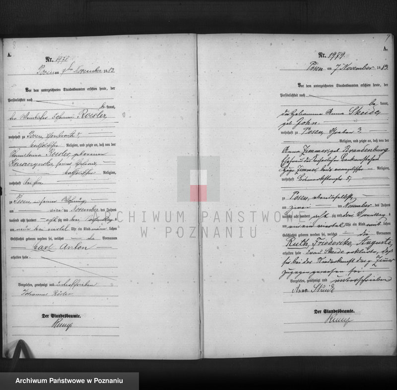 Obraz 6 z jednostki "Księga urodzeń t. V"