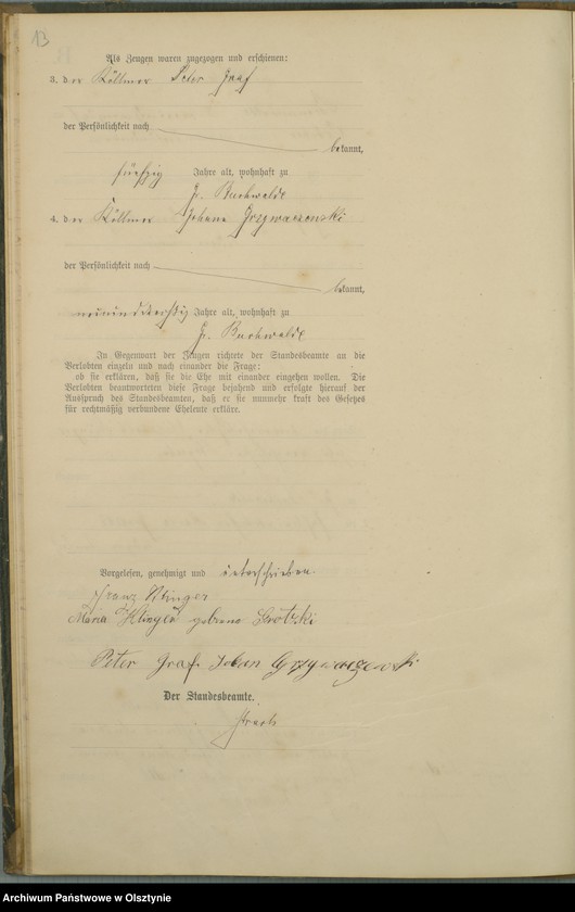 image.from.unit.number "Heiraths-Haupt-Register Nr 1 - 13"