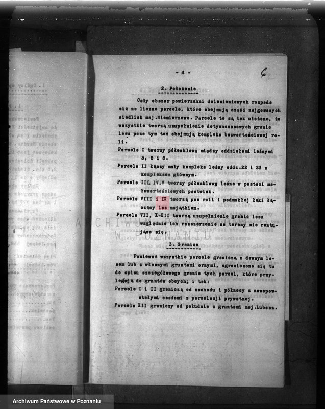Obraz 10 z jednostki "Dodatkowy plan gospodarstwa leśnego majątku Niemierzewo powiatu międzychodzkiego 1938-1948"