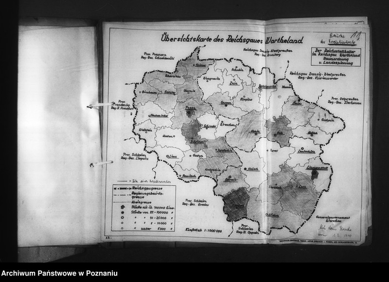 Obraz 15 z jednostki "Zuständigkeitsbereiche der Behörden im Reihsgau Wartheland"
