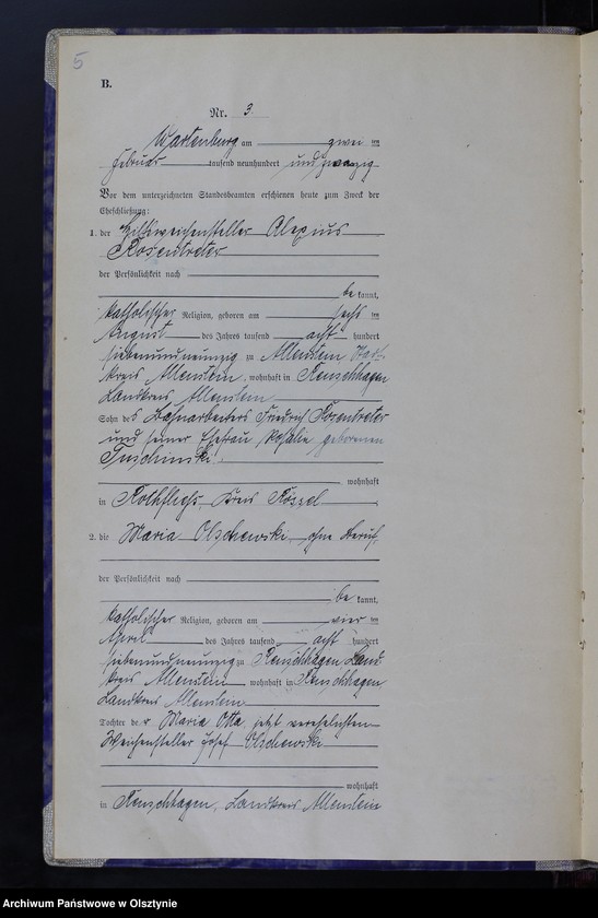 image.from.unit.number "Heirats-Haupt-Register Nr 1 - 62"