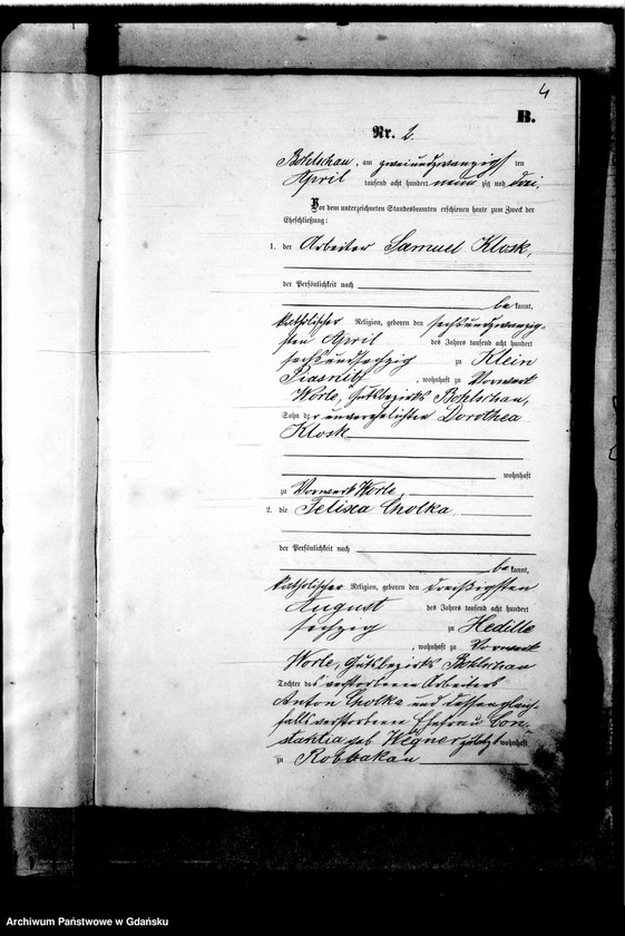 image.from.unit.number "Księga małżeństw"