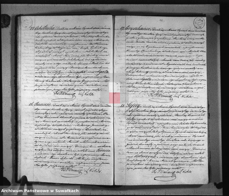 image.from.unit.number "Duplikat urodzonych, zaślubionych i umarłych parafii rzymsko-katolickiej Sejny na rok 1859"