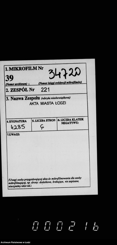 Obraz 2 z jednostki "Ob akciznych predmetach"