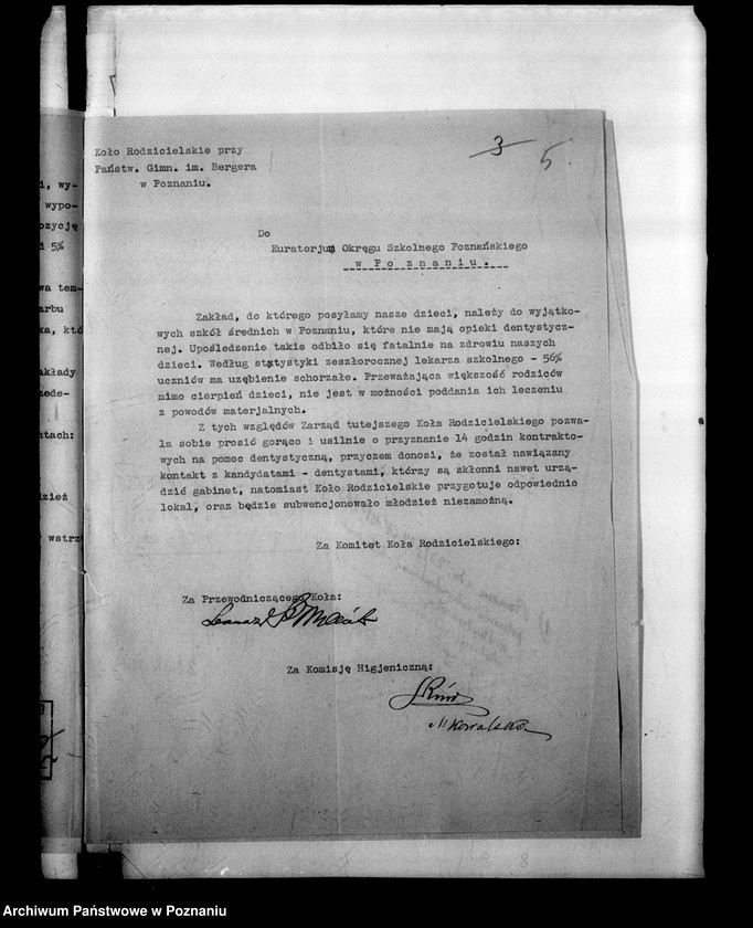 Obraz 9 z jednostki "Państwowe Gimnazjum imienia Bergera- Poznań [między innymi sprawozdanie z egzaminu dojrzałości eksternów]"