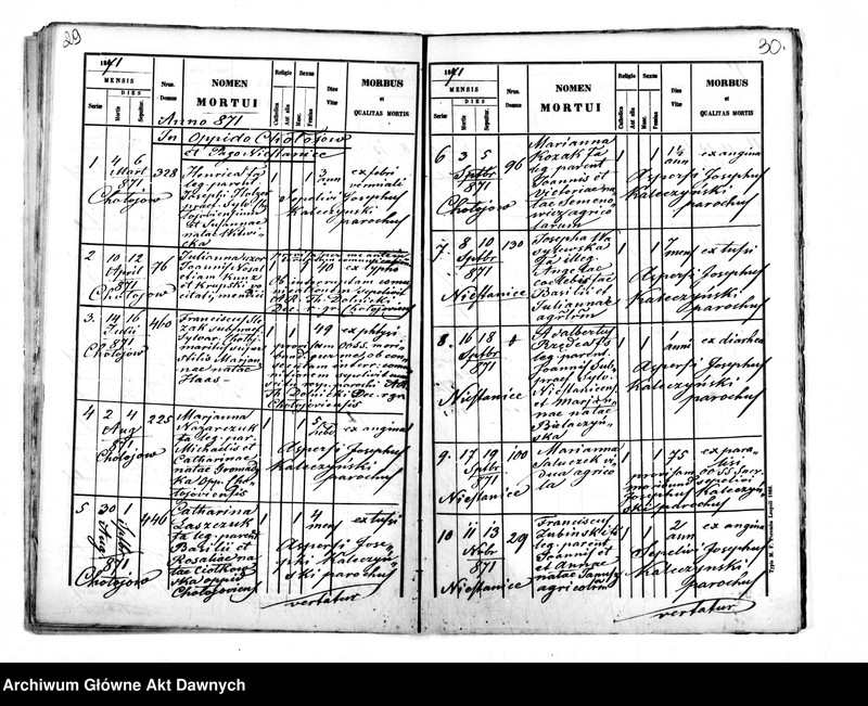 image.from.unit.number "Parafia: Dobrotwór. Dekanat: Busk. Kopie z ksiąg metrykalnych ur., śl., zg. dla miasta Dobrotwór i wsi: Zawonie, Sielec Bieńków, Niestanice, Chołojów."