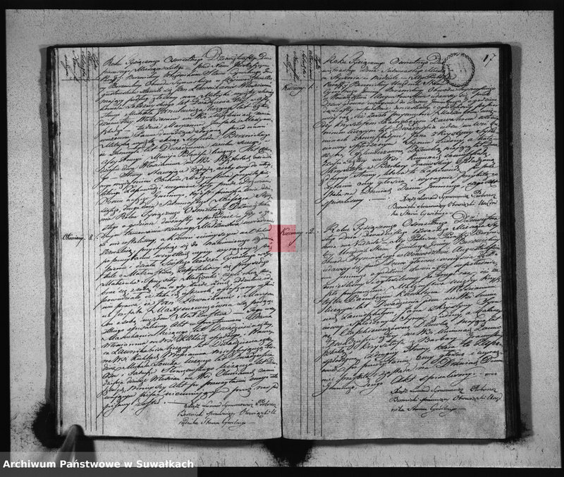 image.from.unit.number "Akta Zaślubionych od 1-o Mca Stycznia 1819. Gminy Berznickiey"
