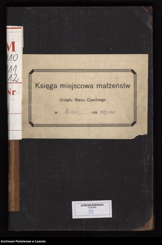 Obraz 2 z jednostki "[Księga małżeństw]"