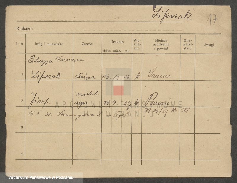 Obraz 17 z jednostki "Lip - Lipinski"