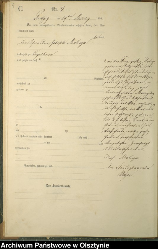 image.from.unit.number "Sterbe-Haupt-Register Nr 1 - 22"