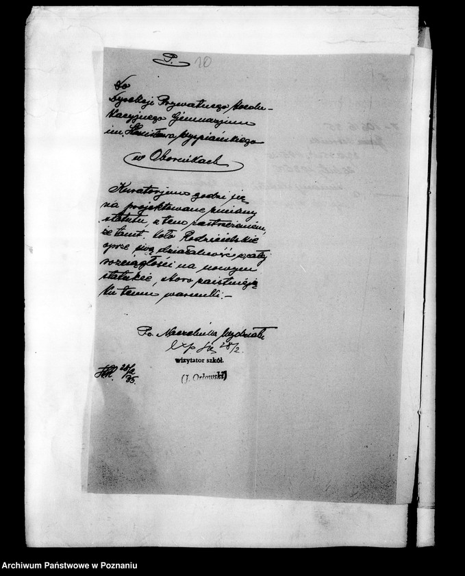 Obraz 13 z jednostki "Prywatne Gimnazjum Koedukacyjne- Oborniki"