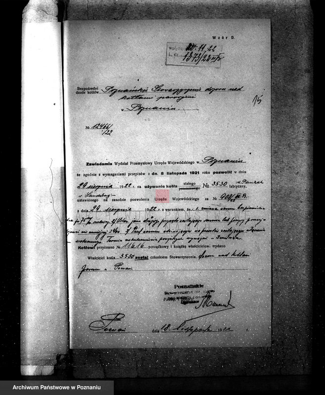 Obraz 19 z jednostki "Młyn i Tartak Apolinarego Załachowskiego w Dziembowie pow chodzieski"