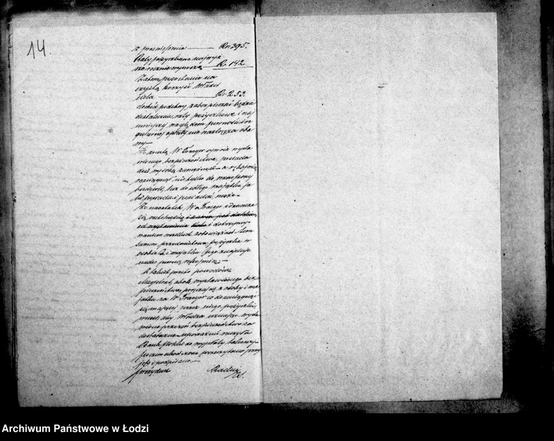 Obraz 15 z jednostki "Akta tyczące się pożyczki Franciszka Traegera"