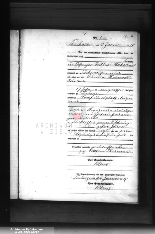 Obraz 4 z jednostki "Sterbe-Neben-Register"