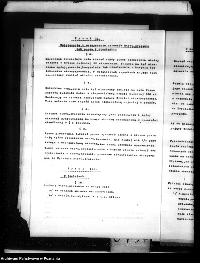 Obraz 19 z jednostki "/Towarzystwo Niesienia Pomocy Biednym Żydom,,Achi Eser" w Poznaniu/"