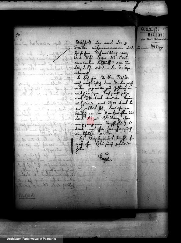 Obraz 18 z jednostki "Die Verwaltung der Stadt Święciechowa"